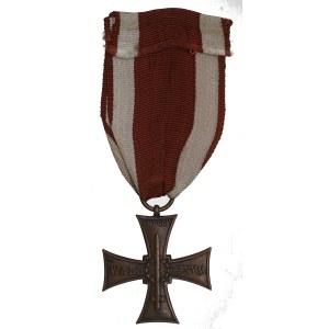 II RP, Tapferkeitskreuz 1920 - kleiner Knedler nummeriert