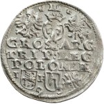 Sigismund III Vasa, Trojak 1595, Lublin, Topór coat of arms - RARE