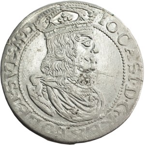 Jan II Kazimierz, Ort 1659, Kraków - PIĘKNY