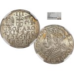 Sigismund III Vasa, Trojak 1601, Kraków, head left - EXCELLENT