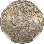 Sigismund III Vasa, Trojak 1601, Kraków, head left - EXCELLENT