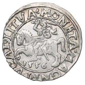 Sigismund II Augustus, half-grosz 1556, Vilnius, LI/LITVA