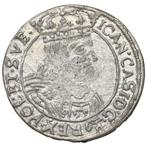 John II Casimir, 6 groschen 1661, Lviv