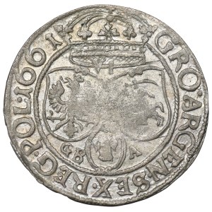 John II Casimir, 6 groschen 1661, Lviv