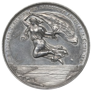 Germany, Medal for the 400th Anniversary of the Discovery of America 1892