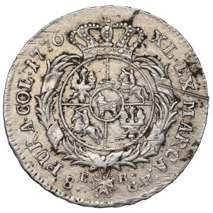 Stanislaus Augustus, 2 zloty 1776