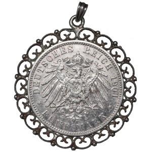 Germany, Bayern, 5 mark 1901