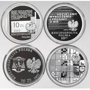 Terza Repubblica, set di 10 monete d'oro 2015-22