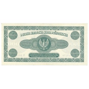 Second Polish Republic, 100,000 Polish marks 1923 B
