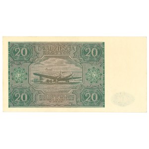 People's Republic of Poland, 20 zloty 1946 A