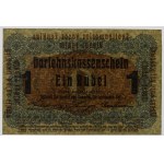 Poznań, 1 ruble 1916, short clause