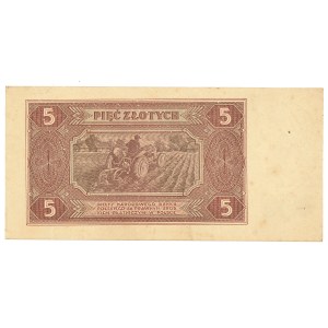 People's Republic of Poland, 5 gold 1948 BF