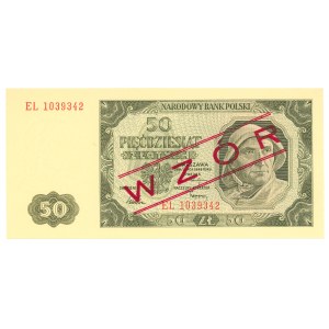 PRL, 50 zloty 1948 EL - MODEL