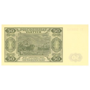PRL, 50 zloty 1948 EL - MODEL