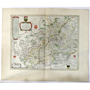 Jonas Scultetus, Map of Lower Silesia