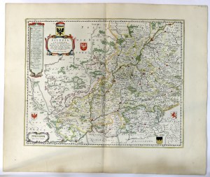 Jonas Scultetus, Mapa Dolnego Śląska