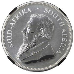 South Africa, Krugerrand 2017 - ounce of silver NGC SP69