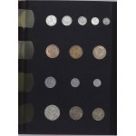 People's Republic of Poland, Collection of coins 1949 - 1972 in a dedicated clasper