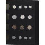 People's Republic of Poland, Collection of coins 1949 - 1972 in a dedicated clasper