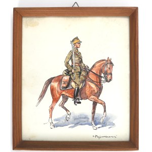 Stefan Pajaczkowski, Lancer on horseback