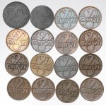 Set of pass coins - mainly of the Second Republic