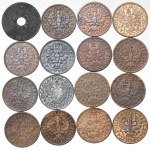 Set of pass coins - mainly of the Second Republic