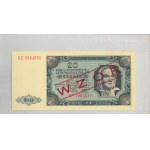 People's Republic of Poland, Specimens of Polish banknotes issued 1948 and 1965 - Original full set