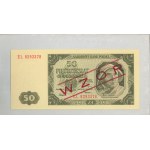 People's Republic of Poland, Specimens of Polish banknotes issued 1948 and 1965 - Original full set