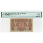 Lithuania, 1 litas 1922, PMG 40