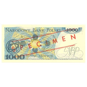 PRL, 1000 złotych 1979 BM - WZÓR No. 1788