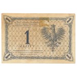 II Republic of Poland, 1 zloty 1919 - PMG 63