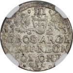 Žigmund III Vasa, Trojak 1623, Krakov - NGC MS64
