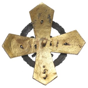 II RP, Officer's badge of the 21st Warsaw Infantry Regiment