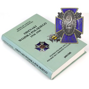 II RP, Dôstojnícky odznak 2. pešieho pluku légií - Gontarczyk striebro