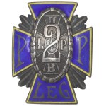 II RP, Dôstojnícky odznak 2. pešieho pluku légií - Gontarczyk striebro
