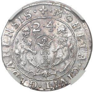 Sigismund III. Vasa, Ort 1623/4, Danzig - NGC MS64