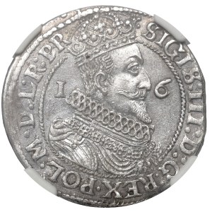 Sigismund III. Vasa, Ort 1623/4, Danzig - NGC MS64