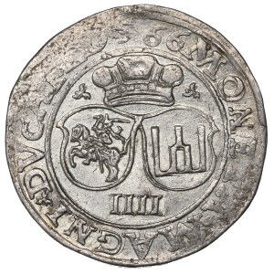 Sigismondo II Augusto, Quadruplo 1566, Vilnius - L/LI