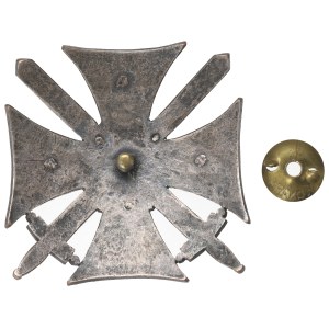 II RP, Officer's badge of the 28th Kaniowski Rifle Regiment - excerpted by Bobkowicz, Lodz.