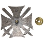 II RP, Officer's badge of the 28th Kaniowski Rifle Regiment - excerpted by Bobkowicz, Lodz.
