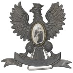 Patriotic eagle standing - Marshal Pilsudski