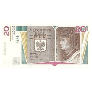 Dritte Republik, 20 PLN 2015 - Jan Długosz
