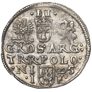 Sigismund III Vasa, 3 Groschen 1595 Olkusz
