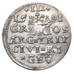 Žigmund III Vasa, Trojka 1591, Riga