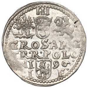 Žigmund III Vasa, Trojak 1596, Olkusz - nepopísaný