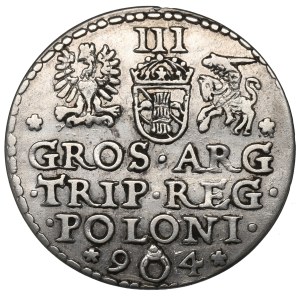 Sigismund III, 3 groschen 1594, Marienburg