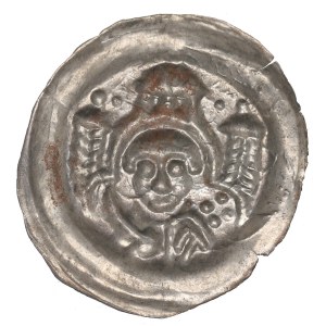 Leszek der Weiße (1202-27), Brakteat Kraków - St. Stephan unter der Arkade