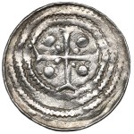 Boleslaus III, Denarius, Fight with a dragon
