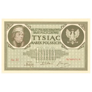 II RP, 1000 Polish marks 1919 ZI