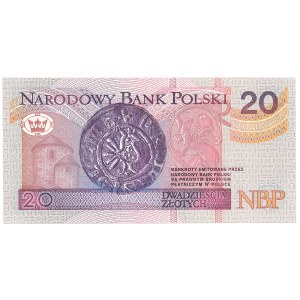 III RP, 20 Zloty 1994 DY - eine sehr seltene Serie